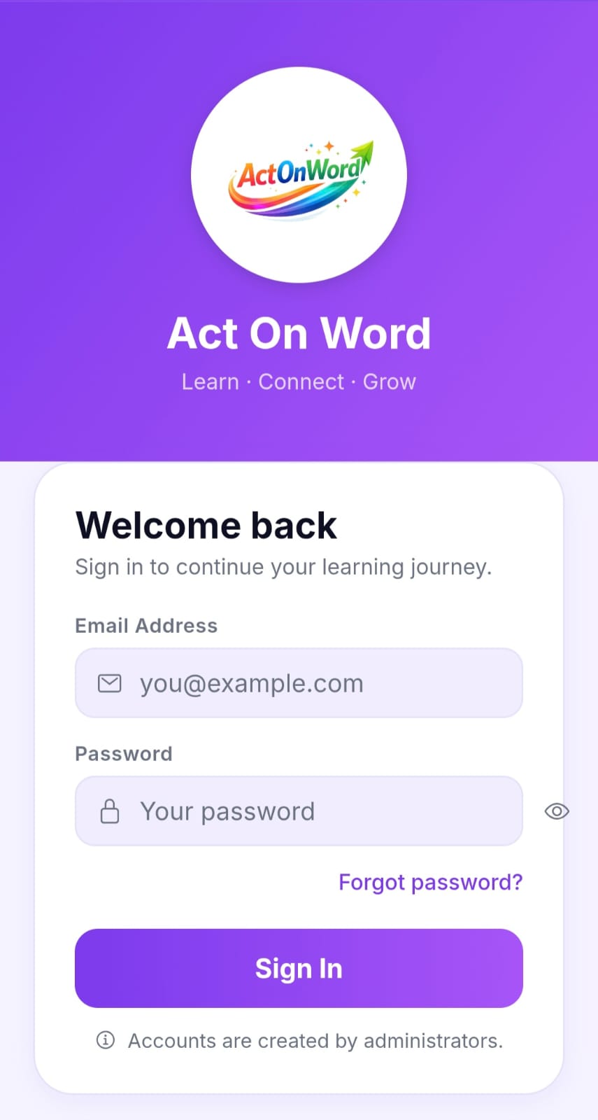 Login